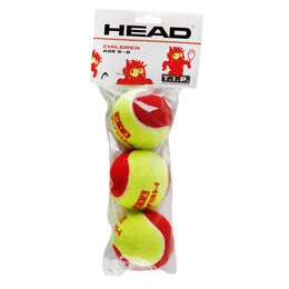 Palline Da Tennis HEAD TIP red 3er Beutel  - Stage 3